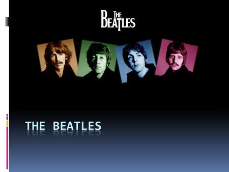 The members of the band: John Lennon Paul McCartney 1940 - 1980 1942.