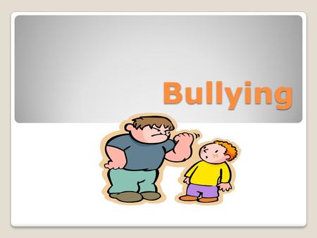 Bullying. Respect During this lesson, please follow these rules: Think to yourself Only share comments that are appropriate Please do not use the names.