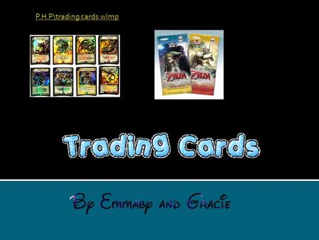 P.H.P\trading cards.wlmp. Trading and collectors cards.