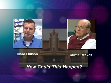 Chad Oulson Curtis Reeves How Could This Happen?.