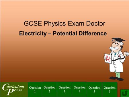 Electricity – Potential Difference