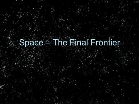 Space – The Final Frontier  Just as light has a finite speed, so does sound. It depends on temperature and altitude, but the average speed of sound.