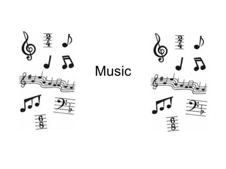 Music. 1. Which note is a whole note? A. B. C.D.
