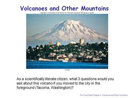 Volcanoes and Other Mountains