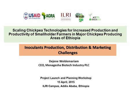 Inoculants Production, Distribution & Marketing Challenges