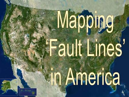 Mapping ‘Fault Lines’  Proverbs 29:2  When the righteous are in authority, the people rejoice: but when the wicked beareth rule, the people mourn.