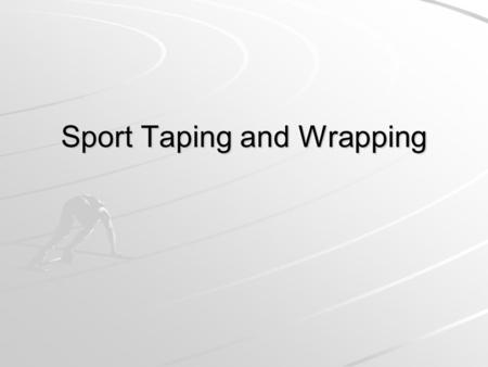 Sport Taping and Wrapping. Mechanism of Injury Ligaments and muscles can be stressed and cause pain when… When a joint exceeds its normal range of motion.