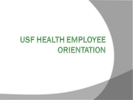 USF Health Leadership Judy L. Genshaft, PhD President, University of South Florida Stephen K. Klasko, MD, MBA, Sr. Vice President, USF Health Dean, USF.