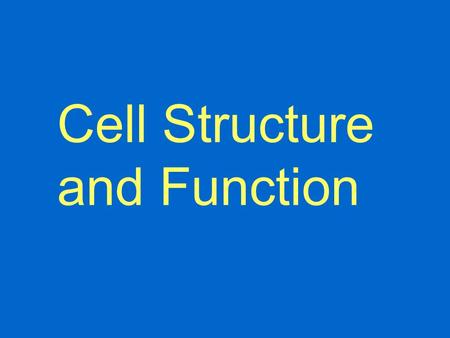 Cell Structure and Function. Attributes of cells A. Plasma membrane B. DNA C. Cytoplasm D. Obtain energy and nutrients from their environment.