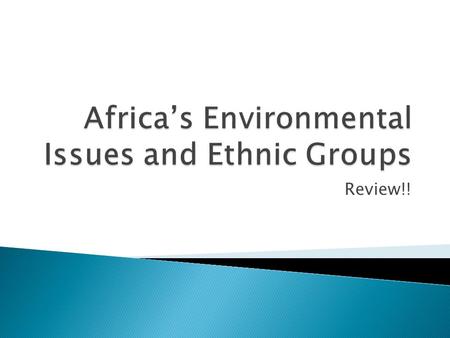 Review!!. In sub-Saharan Africa, less than 50% of the population has access to safe drinking water because of environmental pollution. How has the shortage.