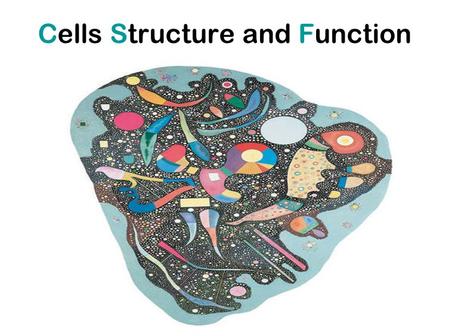 Cells Structure and Function