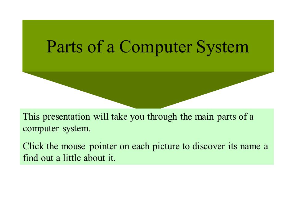 Major Computer Parts. - ppt video online download