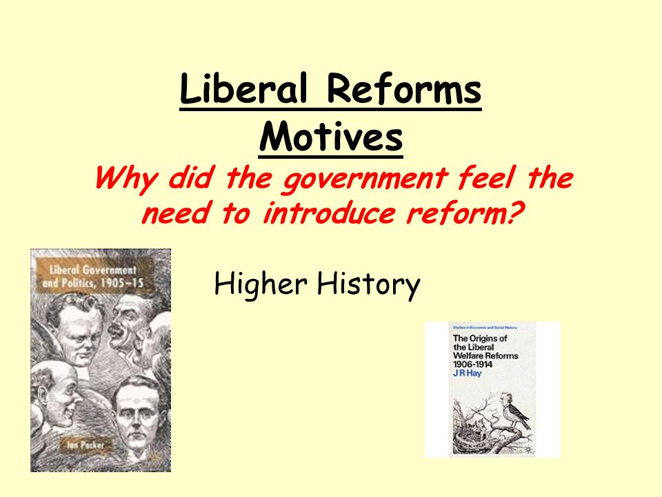 how successful were the liberal reforms essay