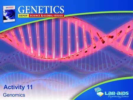Activity 11 Genomics.