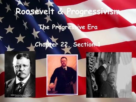Roosevelt & Progressivism
