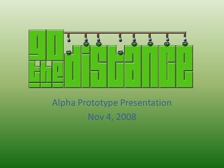 Alpha Prototype Presentation Nov 4, 2008. Today’s Presentation: System Schematic Review Materials Analysis Materials Processing Tube Fabrication Joints.