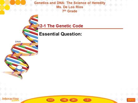 Genetics and DNA: The Science of Heredity