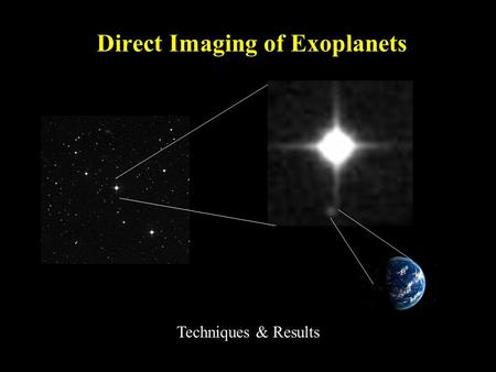 Direct Imaging of Exoplanets