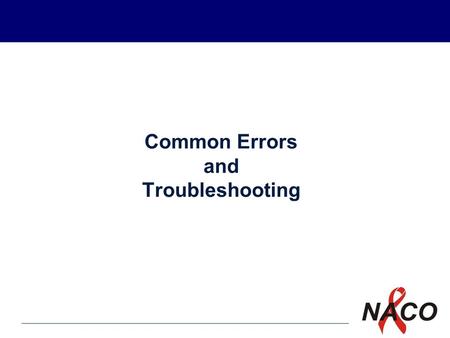 P1 Common Errors and Troubleshooting. P2 Learning Objectives The LT will know the factors responsible for inaccurate results The LT will know the common.