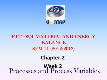 PTT108/4 MATERIALAND ENERGY BALANCE