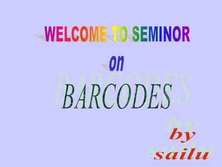 CONTENTS 1.INTRODUCTION 2.TYPES OF BARCODES 3.BARCODE READERS 4.BARCODE SCANNERS 5.BARCODE PRINTERS 6.BARCODE S/W 7.APPLICATIONS OF BARCODES 8.LIMITATIONS.