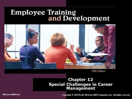 Chapter 12 Special Challenges in Career Management