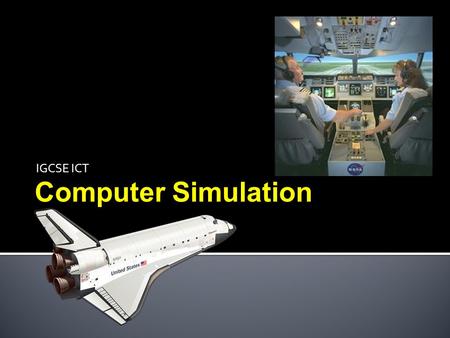 IGCSE ICT Computer Simulation.