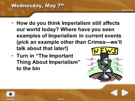 Turn in “The Important Thing About Imperialism” to the bin