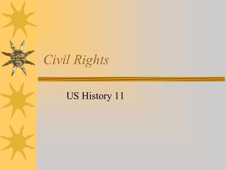 Civil Rights US History 11. Reactions to Communism  The House Un-American Activities Committee – 1947 –An investigative committee of the House of Representatives.