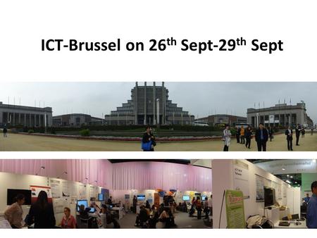ICT-Brussel on 26 th Sept-29 th Sept. ICT Expo ICT-Bio 1) Vector magnetic capsules for defecting tumors in colon cancers 2) Bio-Chip (far field) for.