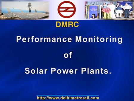 Potential Induced Degradation Performance Monitoring Performance Monitoringof Solar Power Plants.