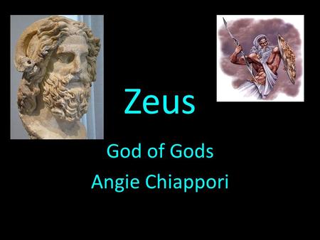 God of Gods Angie Chiappori