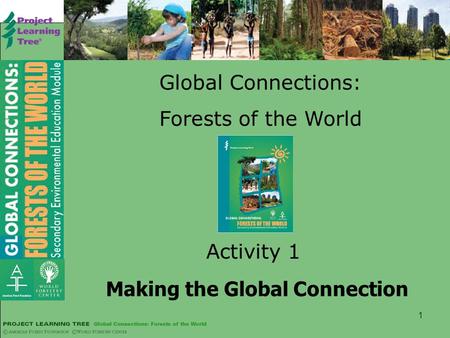 1 Global Connections: Forests of the World Activity 1 Making the Global Connection.