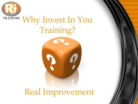 Why Invest In You Training? Real Improvement. THE THREE WAY CALL 1. Set schedule call either using Invest In You or conference call. 2. Let upline or.
