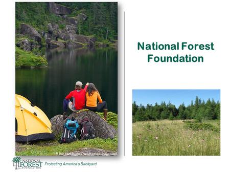Protecting America’s Backyard National Forest Foundation.