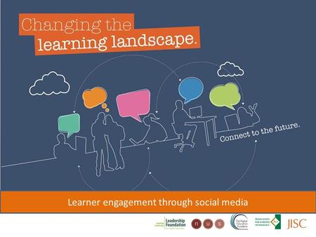 Changing the learning landscape Learner engagement through social media.