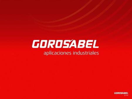 1. Presentation Gorosabel Group is a modern and innovative business group with a steady expansion path and has an experience of over 50 years in business;
