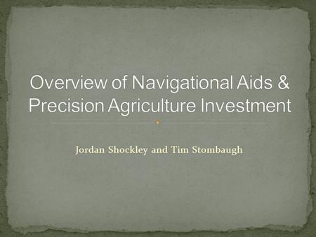 Jordan Shockley and Tim Stombaugh. Losing Popularity Savings of 2-10% Upgradeability.