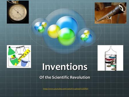 Inventions Of the Scientific Revolution