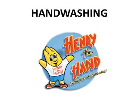 HANDWASHING. When should we wash our hands or use hand sanitizer?