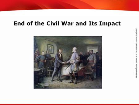 TEKS 8C: Calculate percent composition and empirical and molecular formulas. End of the Civil War and Its Impact.