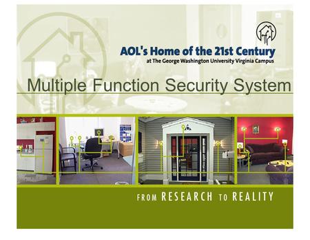 Multiple Function Security System. INTRODUCTION & APPLICATION ● 4 functions in on system: – Light Detector – Contact Detector – Motion Detector – Pressure.