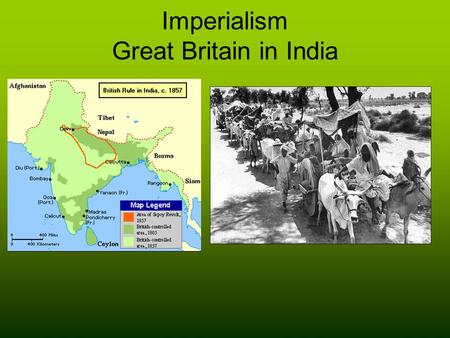 Imperialism Great Britain in India