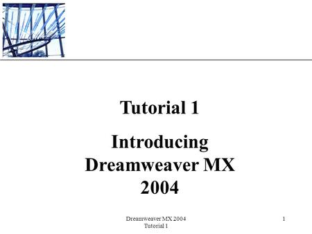 Introducing Dreamweaver MX 2004