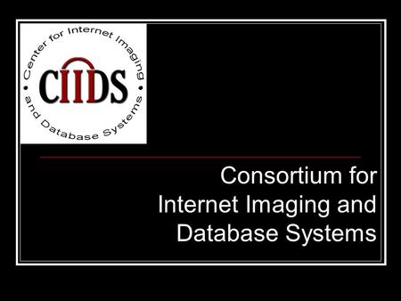Consortium for Internet Imaging and Database Systems.