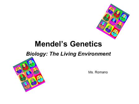 Biology: The Living Environment
