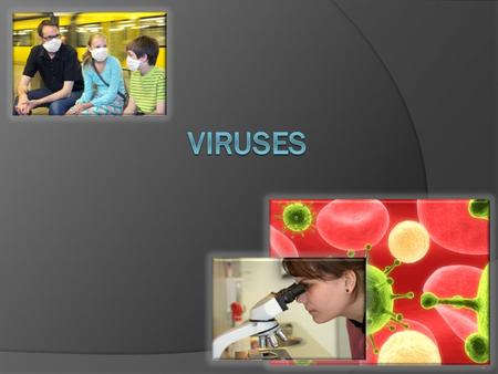 1 Viruses  Virus in latin means, “poison”  Definition- Infectious non-living particle that duplicates in the cells of an infected host. 2.