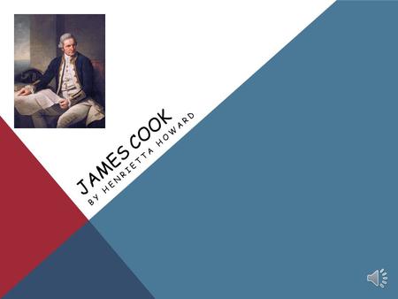 James Cook By Henrietta Howard.