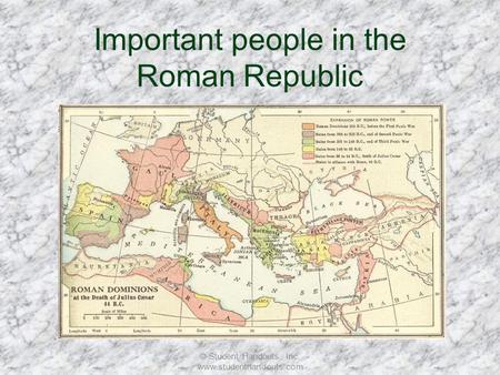 Important people in the Roman Republic