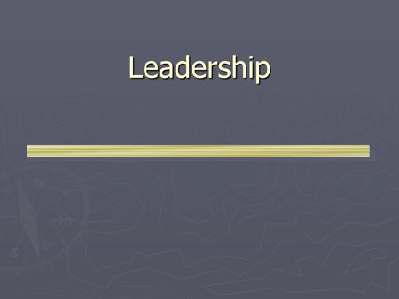 Leadership. Differences of Managers & Leaders Management  Systems & Processes  Goals & Measurements  Controlling  Directing  Reacting  Improvement.